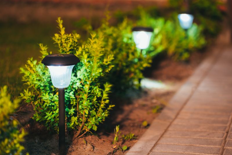 Sidewalk Lighting Installation in Kansas City, KS
